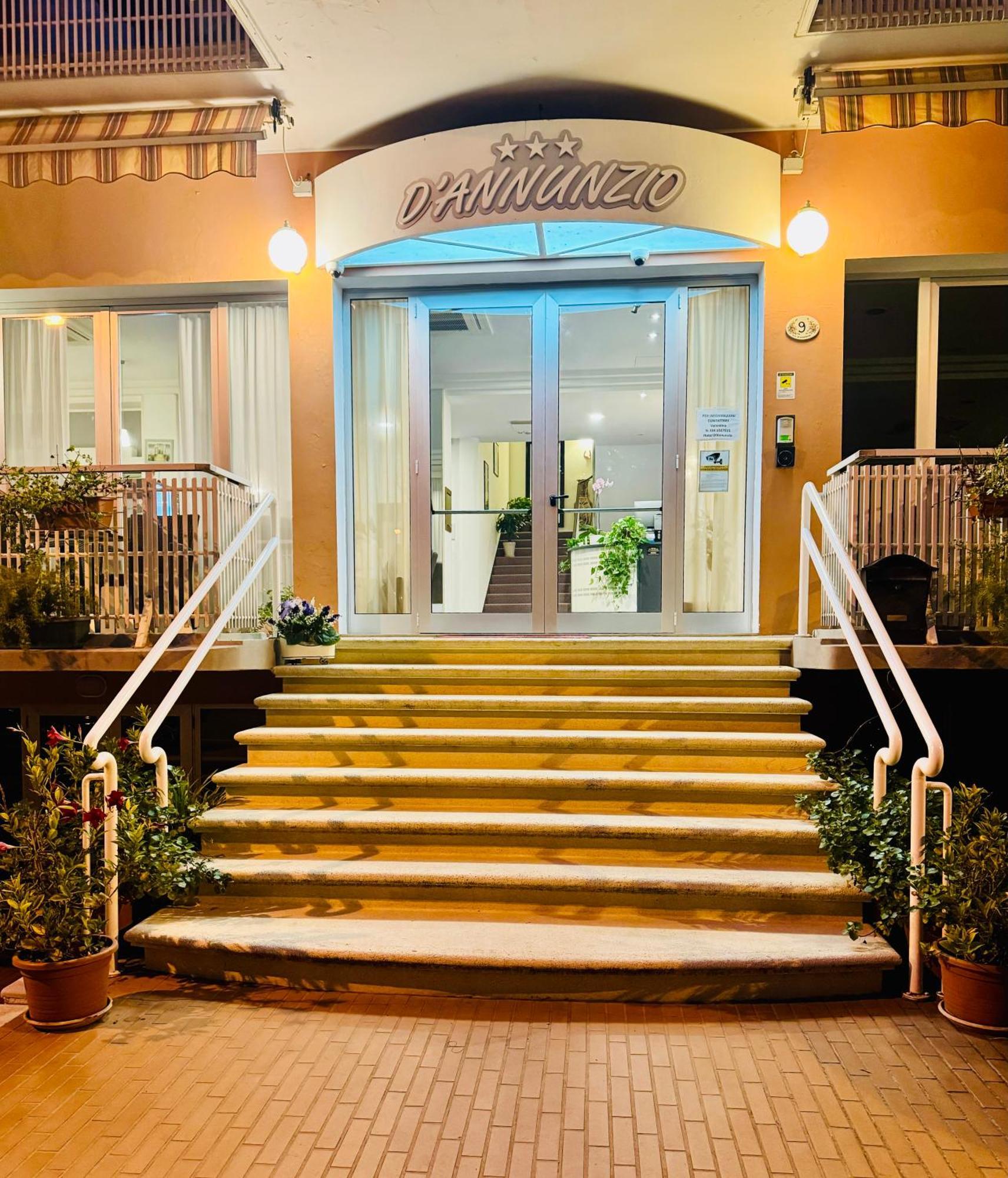 Hotel D'Annunzio 카톨리카 외부 사진